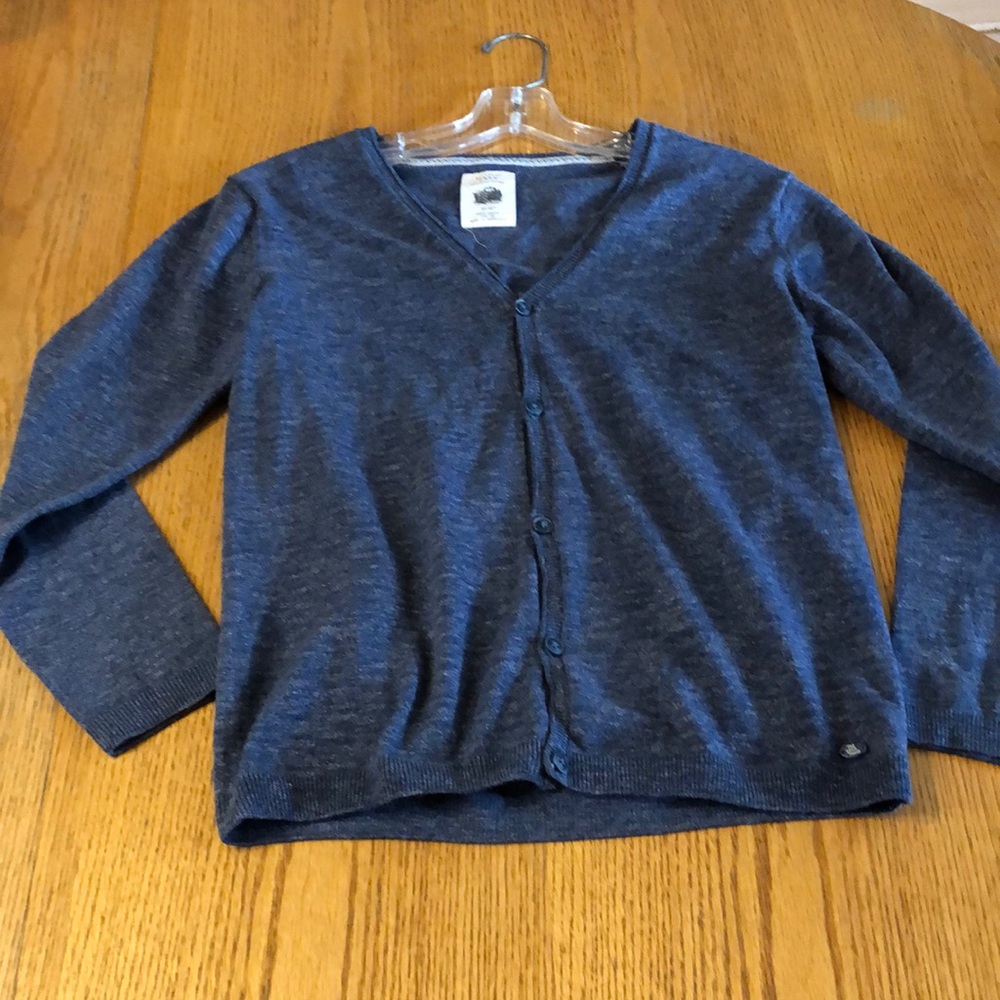$7 add to bundle! Zara knitwear button up cardigan. Size 11-12 years.